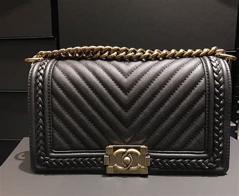 chanel braid around boy bag fashionphile|chanel bag fashion.